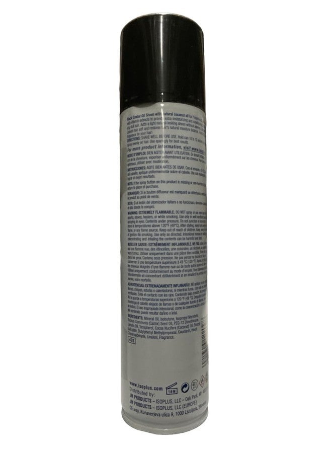 Isoplus Black Castor Oil Sheen w/Coconut Oil 9 oz - Image 3